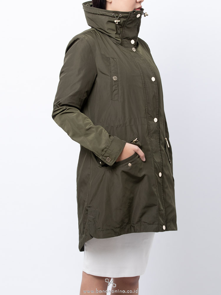 michael kors raincoat with hood