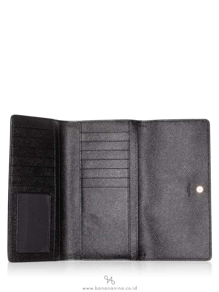 COACH 87932 Colorblock Trifold Wallet Bright Red Multi