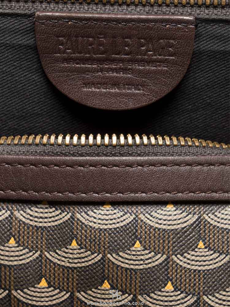 FAURE LE PAGE Le 35 Duffle Bag Dark Brown
