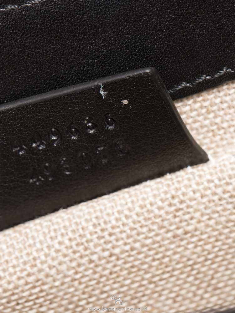 GUCCI Microguccissima Mini Emily Shoulder Bag Black