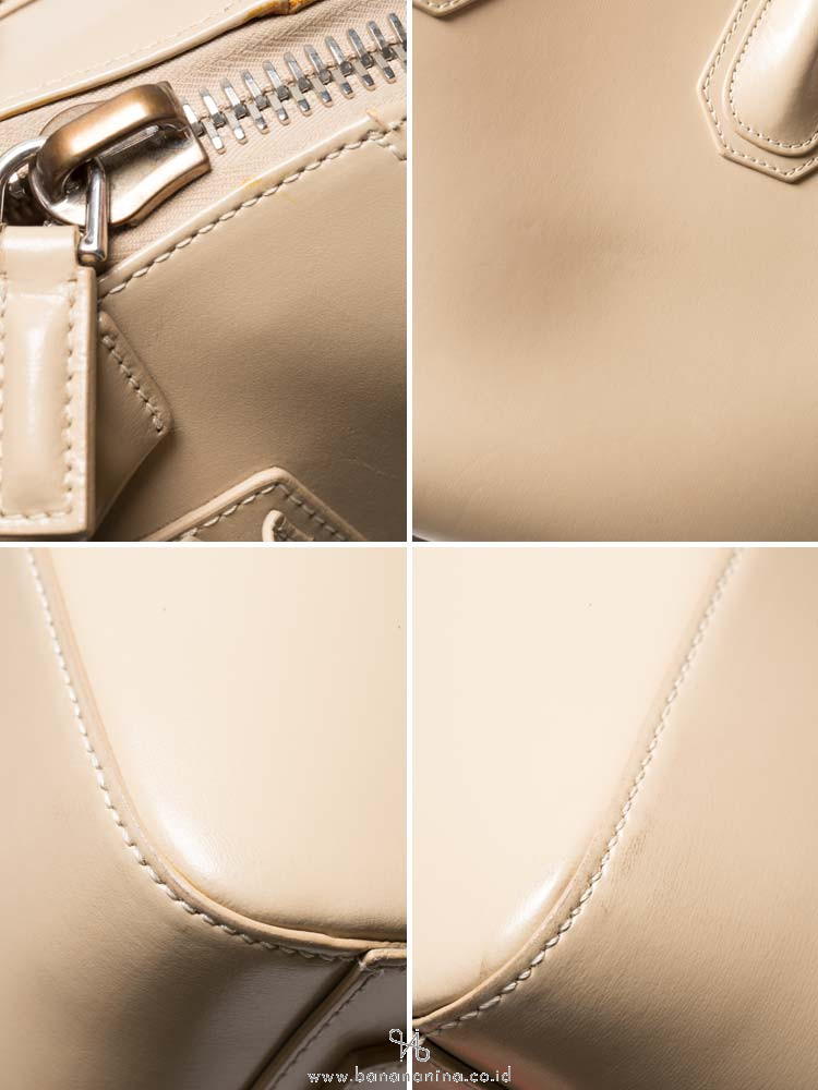 GIVENCHY Shiny Lord Medium Antigona Light Beige