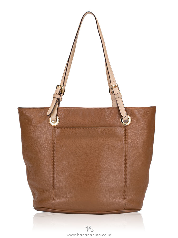 MICHAEL KORS Jet Set Item Large Leather Tote Luggage