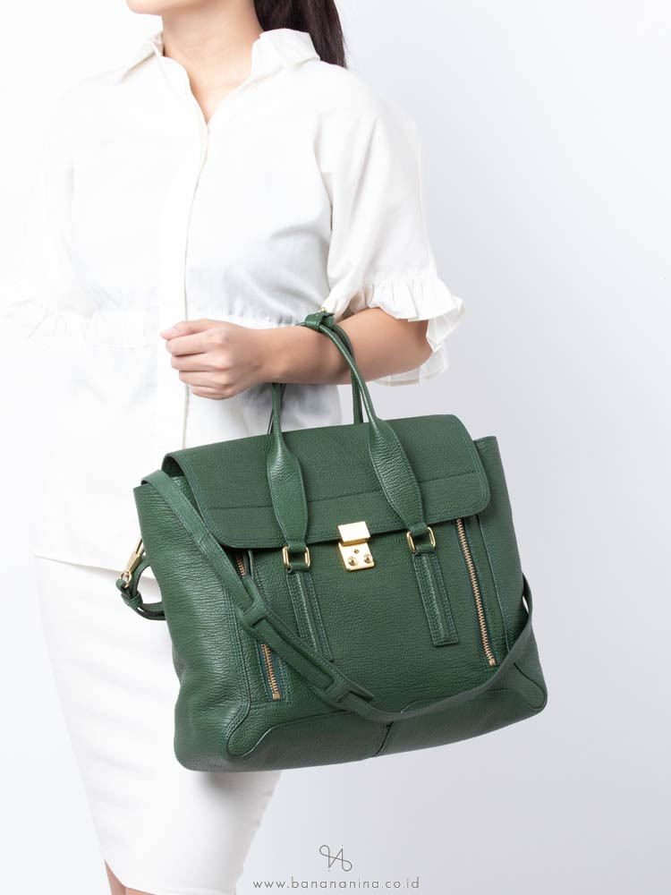 PHILLIP LIM Large Pashli Satchel Jade