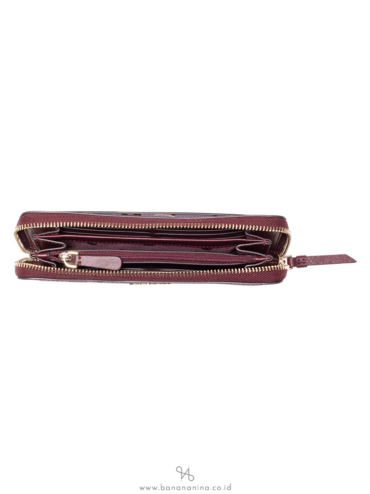 KATE SPADE Cameron Wildflower Bouquet Large Continental Wallet Purple Multi