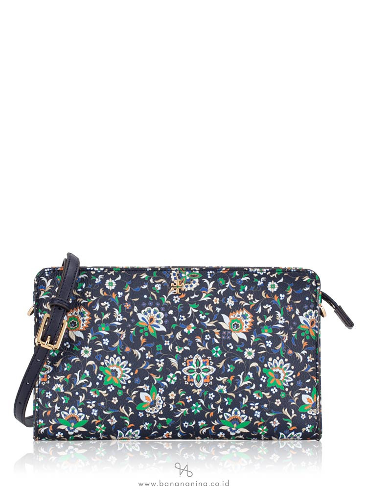 TORY BURCH Kerrington Crossbody Navy Soleil