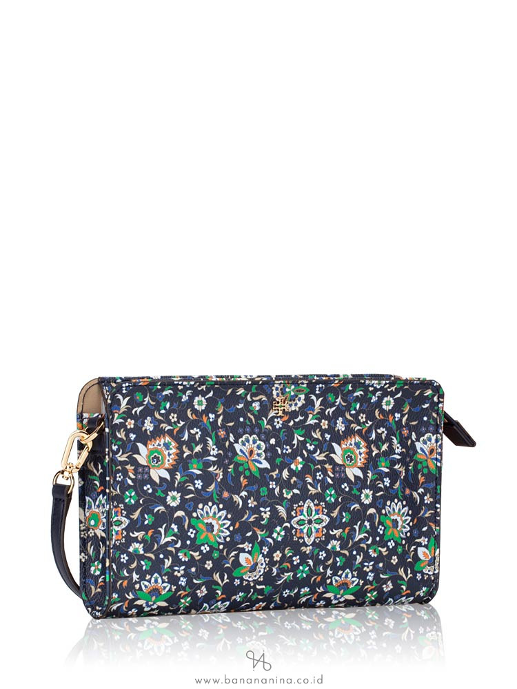 TORY BURCH Kerrington Crossbody Navy Soleil