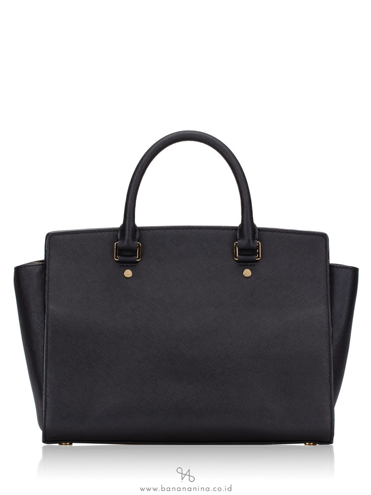 MICHAEL KORS Selma Large Satchel Black