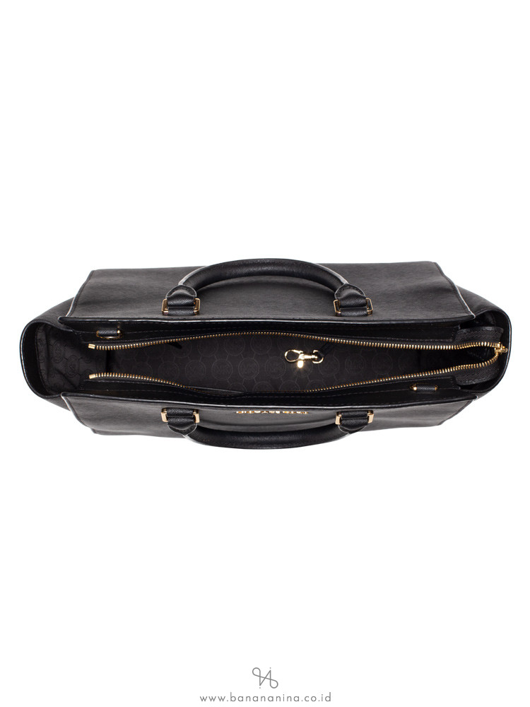 MICHAEL KORS Selma Large Satchel Black