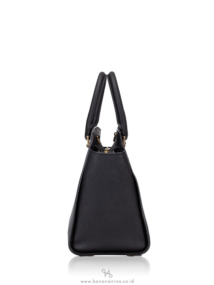 MICHAEL KORS Selma Large Satchel Black