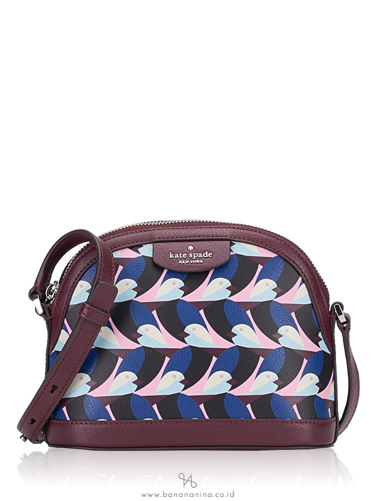 KATE SPADE Sylvia Geo Birds Dome Crossbody Multi