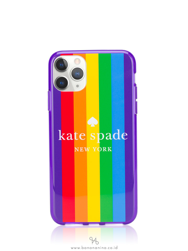 KATE SPADE iPhone 11 Pro Max Spectrum Logo Case Multi