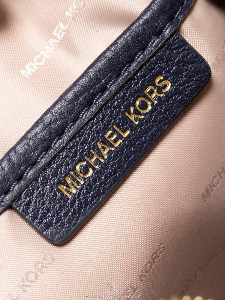 MICHAEL KORS Rhea XS Floral Applique Leather Backpack Admiral
