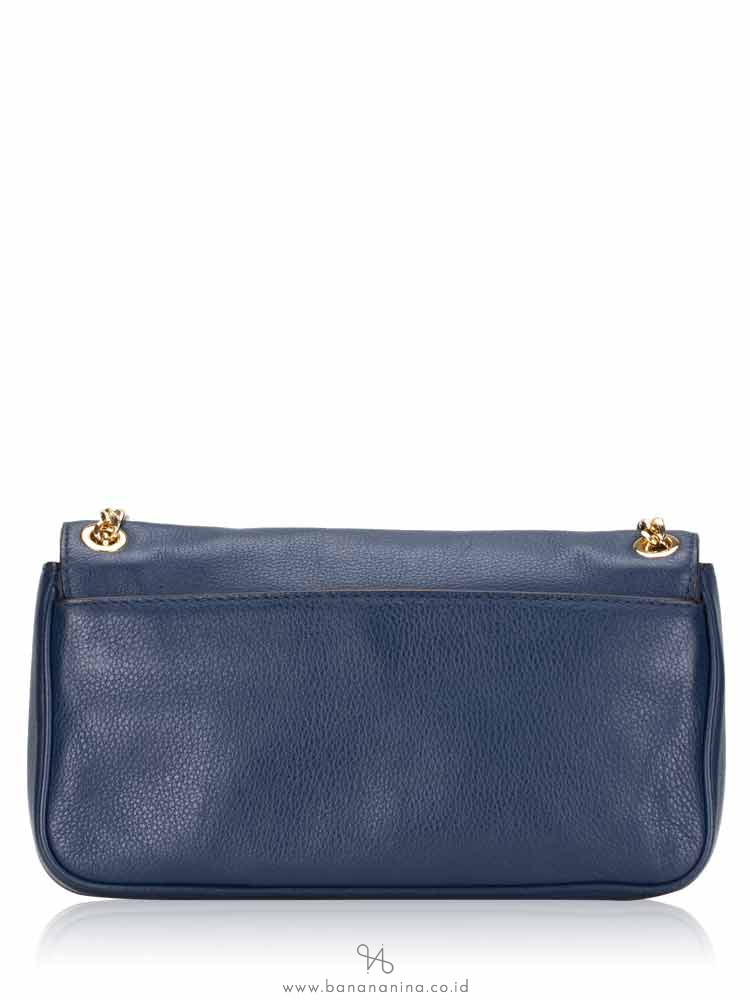 MICHAEL KORS Hamilton Small Shoulder Flap Admiral