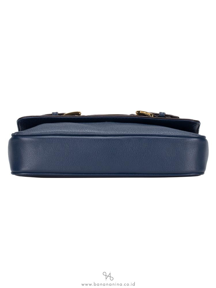 MICHAEL KORS Hamilton Small Shoulder Flap Admiral