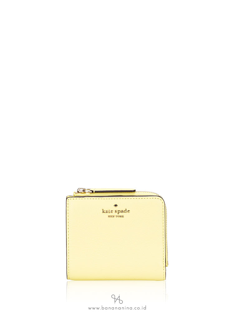 KATE SPADE Jackson Small No Window L-Zip Bifold Lime Light