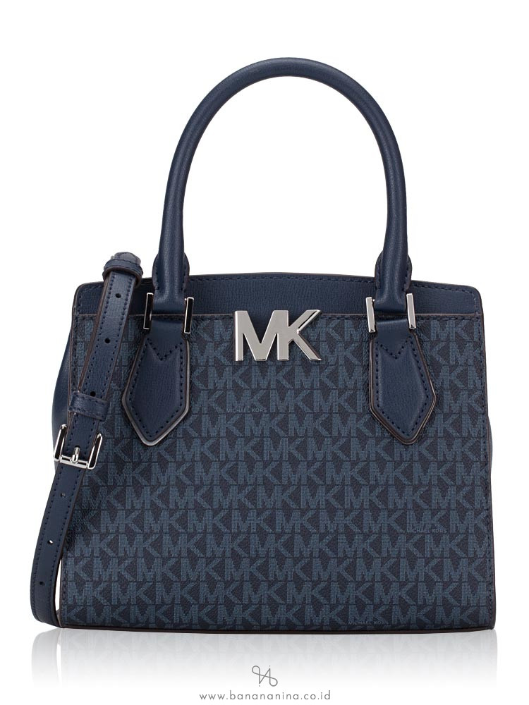 MICHAEL KORS Signature Mott Medium Messenger Admiral