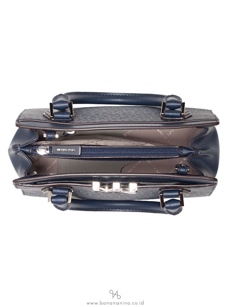 MICHAEL KORS Signature Mott Medium Messenger Admiral