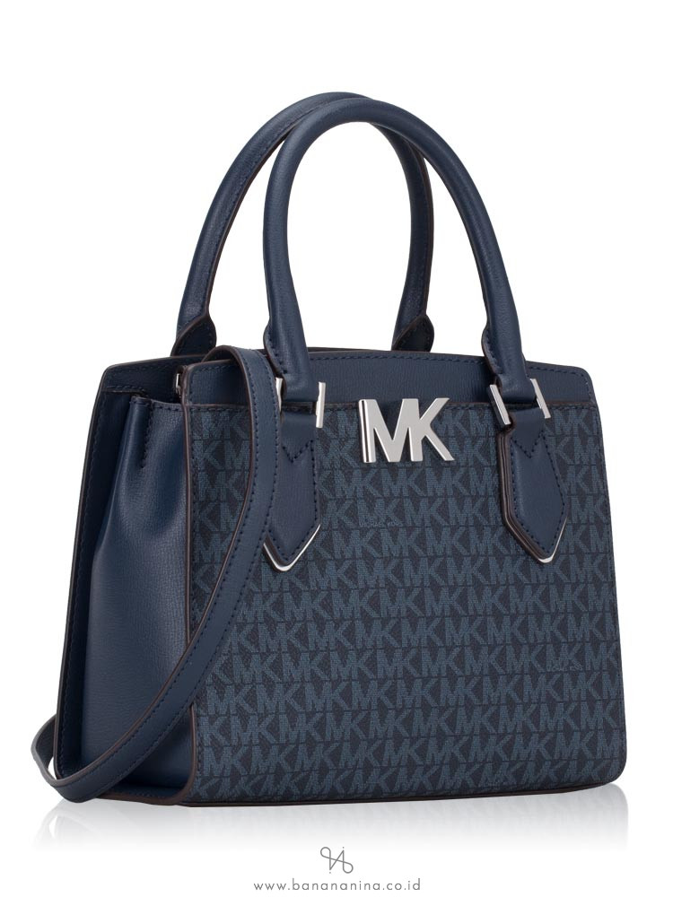 MICHAEL KORS Signature Mott Medium Messenger Admiral