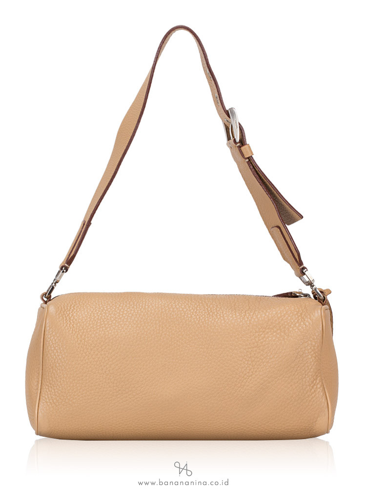 PRADA BR0093 Daino Box Mini Shoulder Bag Sabbia