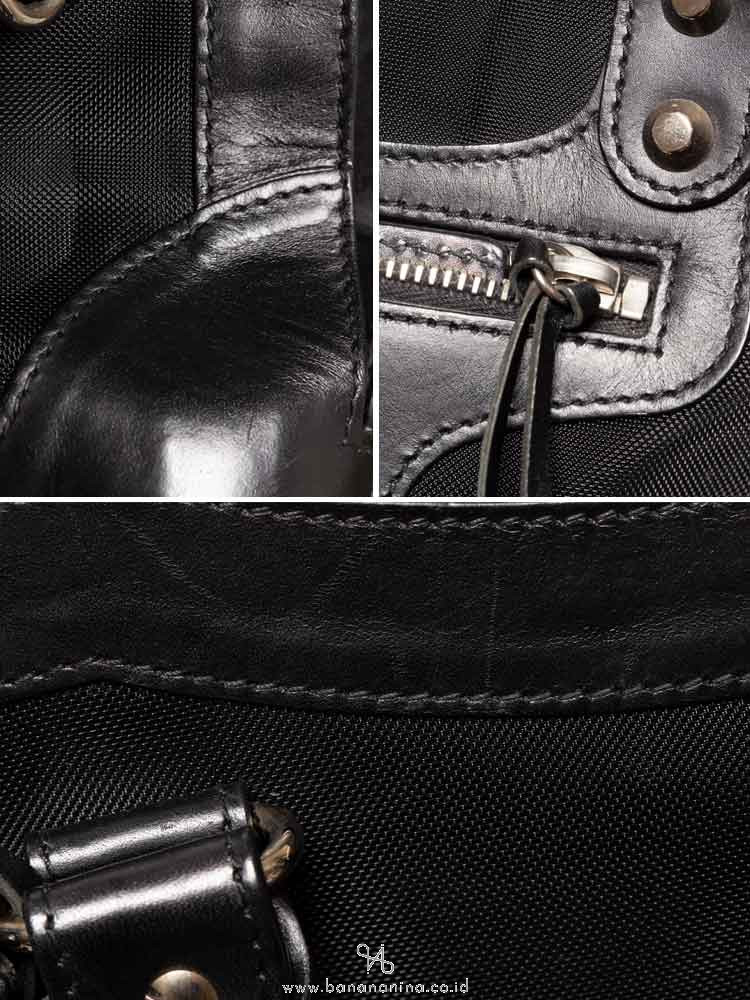 BALENCIAGA Classic Mesh City Black