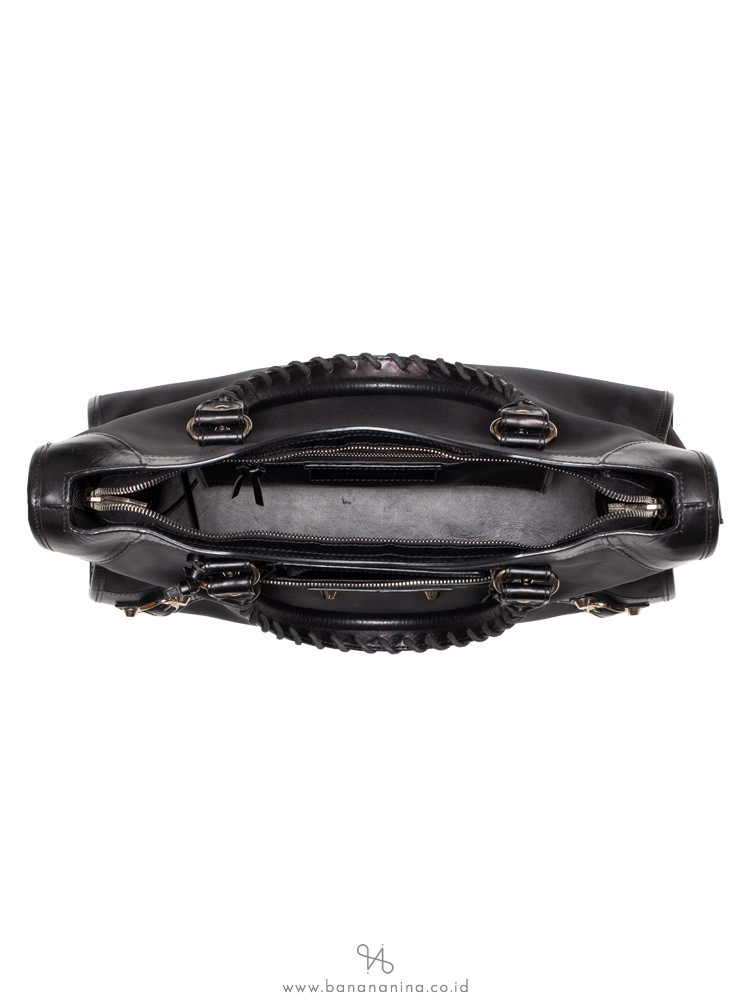 BALENCIAGA Classic Mesh City Black