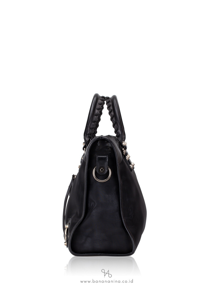 BALENCIAGA Classic Mesh City Black