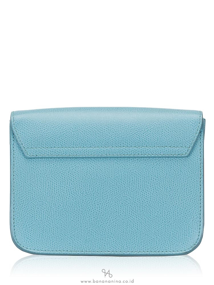 FURLA Metropolis Chain Shoulder Bag Baby Blue