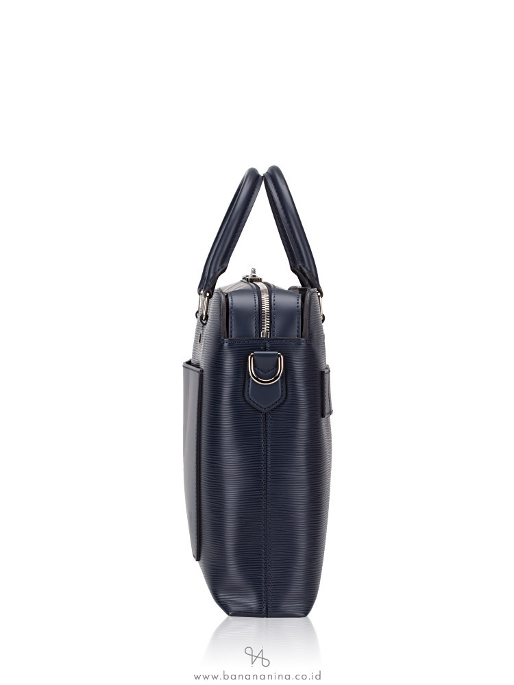 LOUIS VUITTON Epi Brooks Briefcase Navy