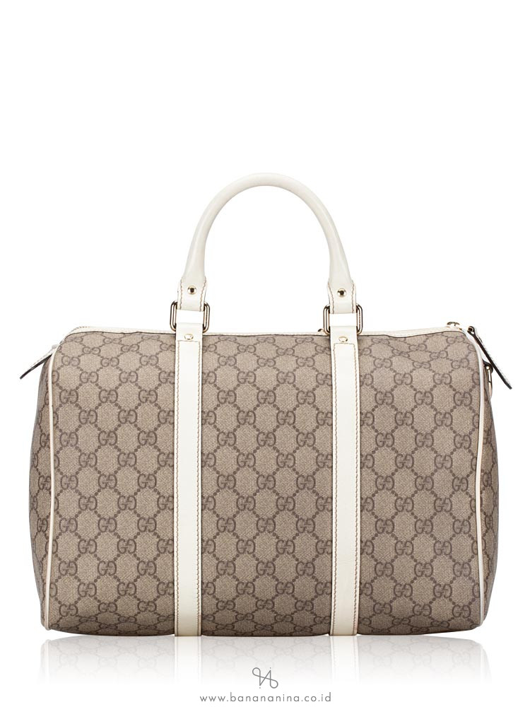GUCCI GG Plus Medium Joy Boston Beige White