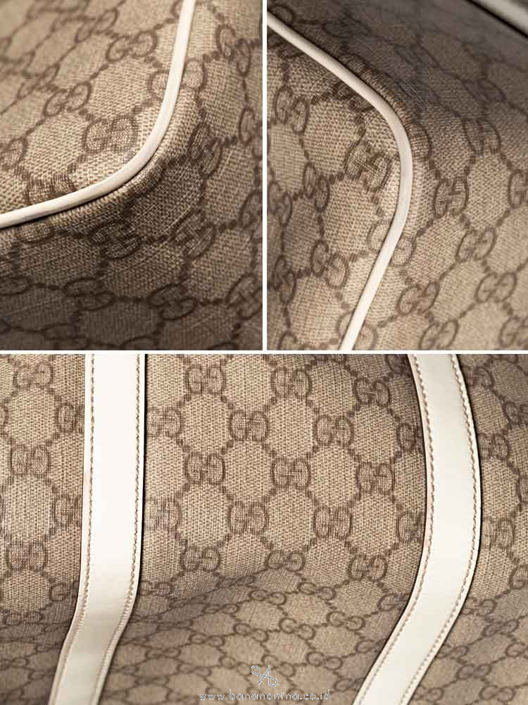 GUCCI GG Plus Medium Joy Boston Beige White