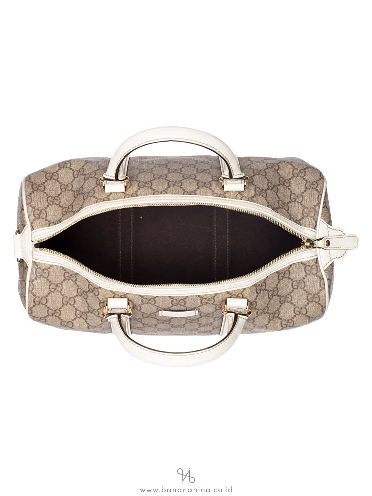 GUCCI GG Plus Medium Joy Boston Beige White