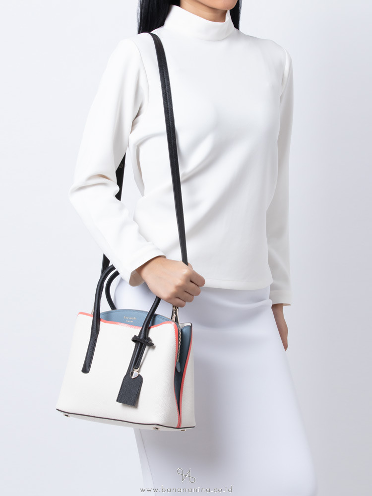 KATE SPADE Margaux Medium Satchel Parchment Multi