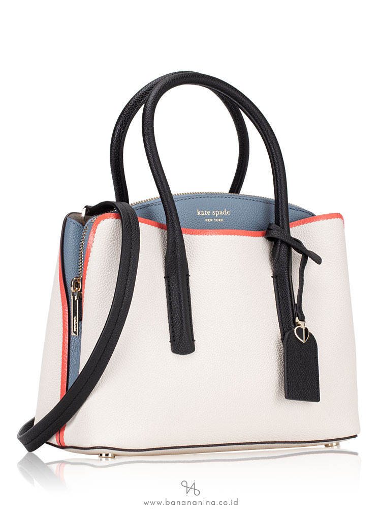 KATE SPADE Margaux Medium Satchel Parchment Multi