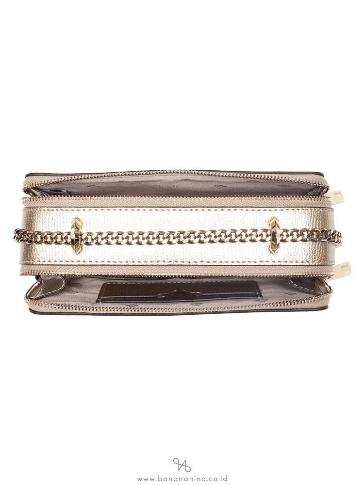 KATE SPADE Izzy Small Crossbody Pale Gold