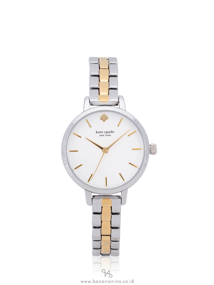 KATE SPADE KSW9000 Metro Stainless Watch Silver