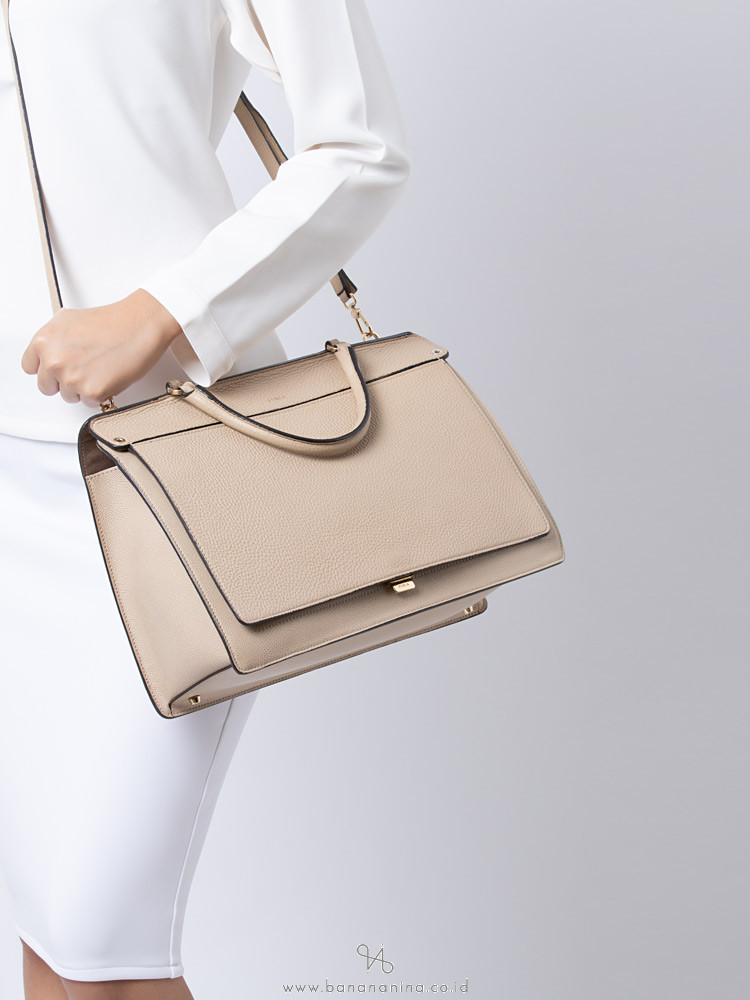 FURLA Like Large Top Handle Cognac