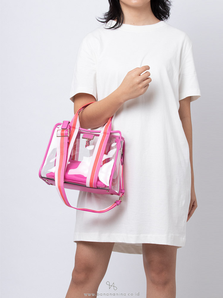 Kate spade sam cheap see through satchel