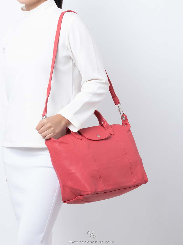 longchamp cuir medium