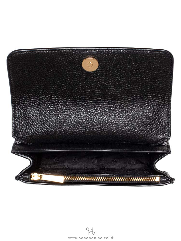 Tory Burch Britten Mini Top Handle Chain Bag Black