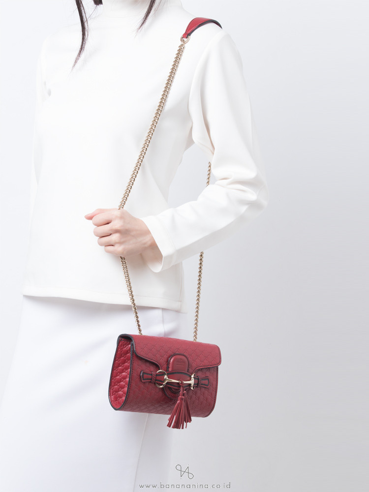 gucci emily microguccissima