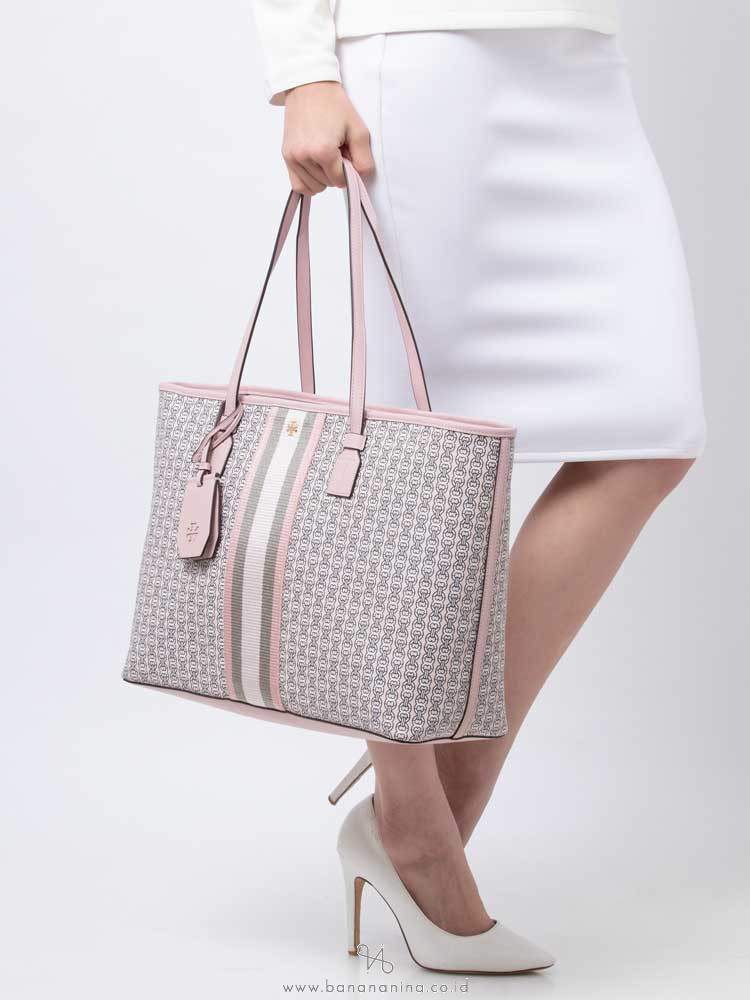 Tory burch pink sales gemini link tote
