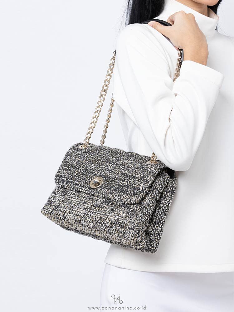 kate spade tweed purse