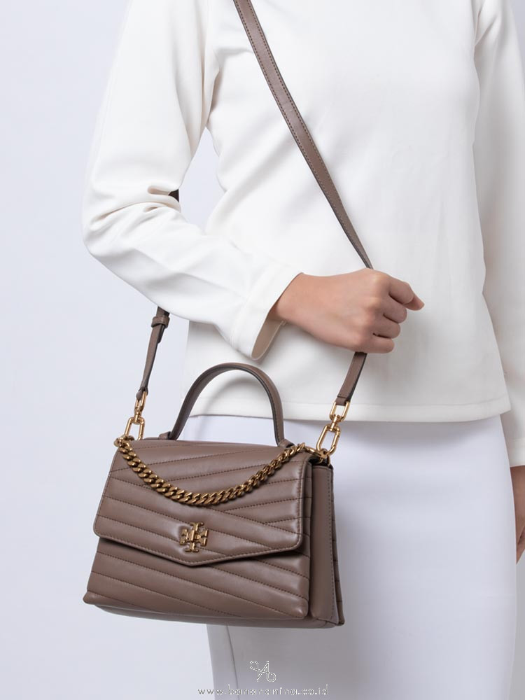 kira chevron top handle tory burch
