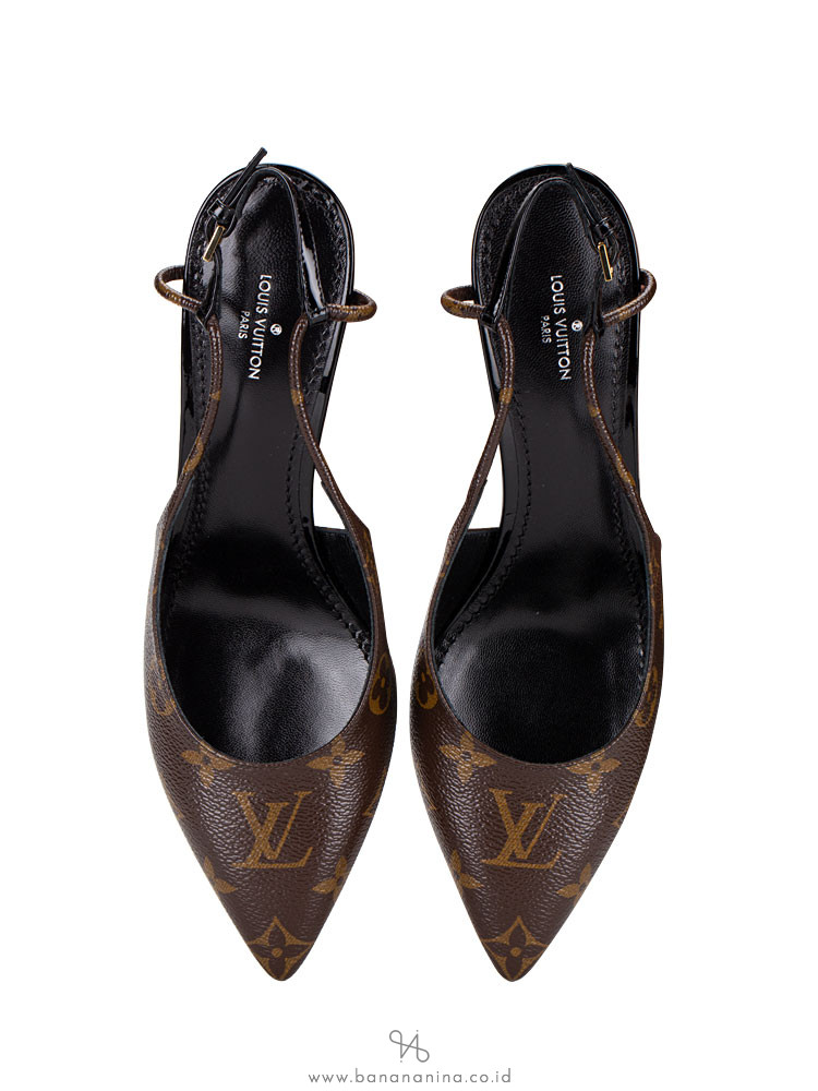 Louis Vuitton, Shoes, Louis Vuitton Cherie Sling Back Pump
