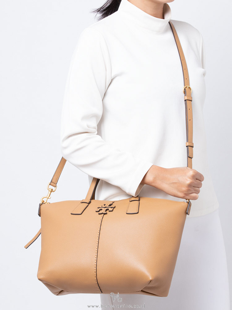tory burch mcgraw zip top satchel