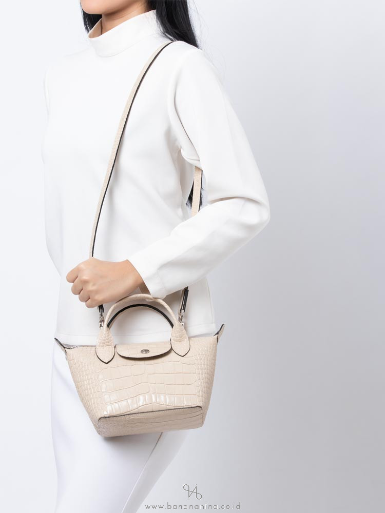 Longchamp le on sale cuir mini