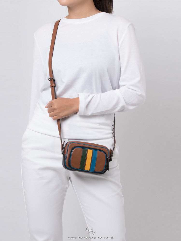 mini edge double pouch crossbody