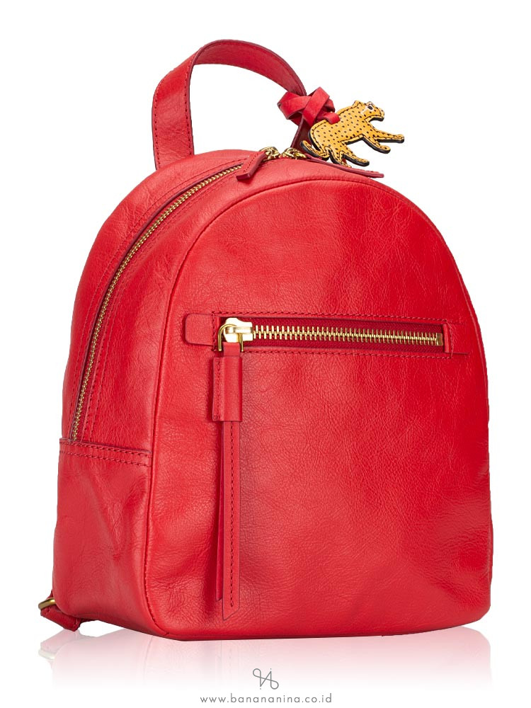 fossil megan backpack red
