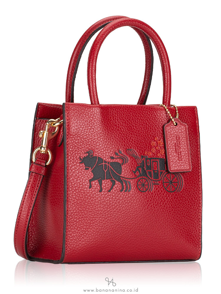 Lunar new year mini cally crossbody with ox and carriage sales