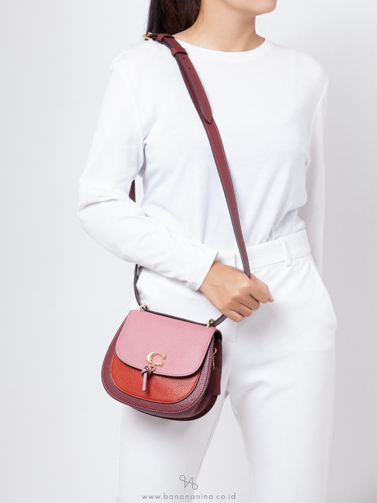 Coach remi saddle discount bag